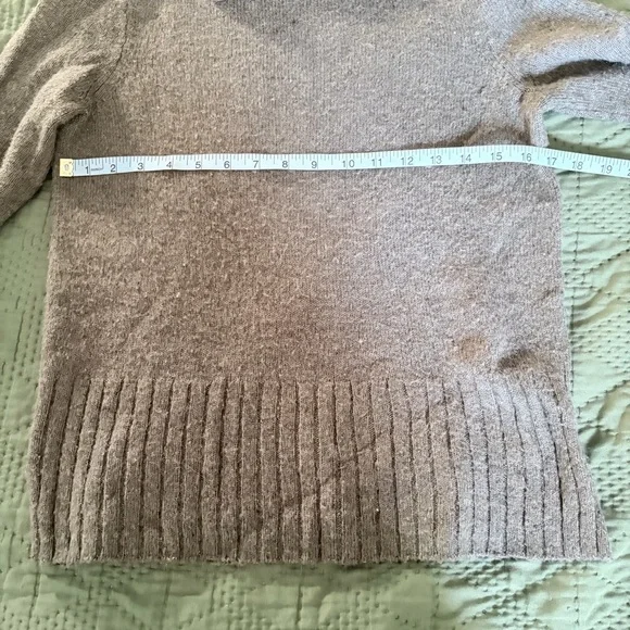 Madewell Women's Donegal Mock Neck Sweater - Picture 7 of 8